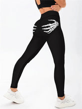 Load image into Gallery viewer, 🖤 Women's Claw Skull High-Waisted Yoga Leggings