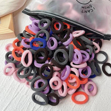 Load image into Gallery viewer, 20/50pcs Kids Elastic Hair Bands Girls Sweets Scrunchie Rubber Band for Children Hair Ties Clips Headband Baby Hair Accessories