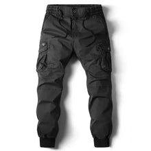 Load image into Gallery viewer, Mandotos Cargo Pants for Men Cotton Full Length Tactical Military Cargo Trousers Gray