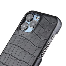 Load image into Gallery viewer, Unique Leather Case For iPhone 13 14 11 12 Pro Max XR X XS Strong Hard Shockproof Cover Green Leather Cover Classic Fashion Case for iPhone Protective Case