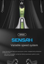 Load image into Gallery viewer, 2025 New Ultra-Light Carbon Fiber Road Bike Fast Racing Bicycle with Hydraulic Disc Brakes 16/24-Speed Gear Shift Drop Handlebar