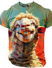 Load image into Gallery viewer, 🦁 3D Animal Print Funny T-Shirt – Bold Summer Streetwear