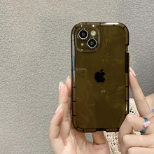 Load image into Gallery viewer, Luminous Shockproof Bumper Phone Case For iPhone 11 14 Pro Max 12 11 13 Pro Max X XR XS Max Transparent Back Cover Full Bumper Case Strong Classic Phone Case