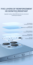 Load image into Gallery viewer, 4Pc Camera Lens Protector For iPhone 14 13 12 Pro Max Full Cover Tempered Glass For iPhone 13 12 Mini Camera Protector Lens Film Camera Protective Glass For iphone