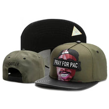 Load image into Gallery viewer, Classic Snapback Hat – Flat Bill Adjustable Baseball Cap