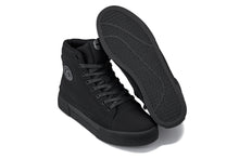 Load image into Gallery viewer, CALTO - S3421 - 2.4 Inches Taller (Black) - Cap Toe High Top Zip-Up Sneaker Boots