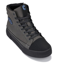 Load image into Gallery viewer, CALTO - S3423 - 2.4 Inches Taller (Grey) - Cap Toe High Top Zip-Up Sneaker Boots