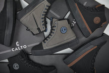 Load image into Gallery viewer, CALTO - S3423 - 2.4 Inches Taller (Grey) - Cap Toe High Top Zip-Up Sneaker Boots
