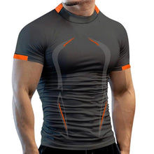 Load image into Gallery viewer, New Summer Gym Breathable T Shirt Men Quick Drying Jogging TShirt Men Training Tees Fitness Tops Running T-shirt