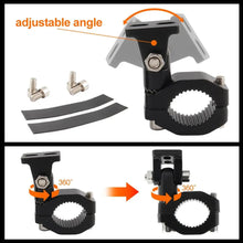 Load image into Gallery viewer, Motorcycle Crash Bars Foglights Mounting Bracket Motorbike Highway Bar Driving Light Mount Crash Bars Spotlight Mount Clamp
