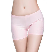 Load image into Gallery viewer, Belly Dance Safety Shorts Women's Belly Dance Clothes Leggings Tight-fitting Stretch Safety Pants with Diamonds Short Pants