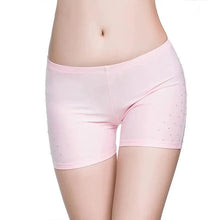Load image into Gallery viewer, Belly Dance Safety Shorts Women's Belly Dance Clothes Leggings Tight-fitting Stretch Safety Pants with Diamonds Short Pants