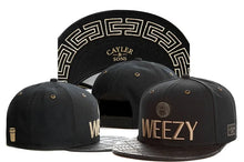 Load image into Gallery viewer, Skull Hand Snapback Hat – Flat Bill Adjustable Baseball Cap