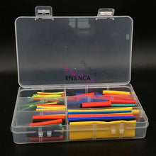 Load image into Gallery viewer, 127-750pcs Heat-shrink Tubing Thermoresistant Tube Heat Shrink Wrapping Kit Electrical Connection Wire Cable Insulation Sleeving