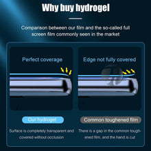Load image into Gallery viewer, 2PCS Hydrogel Silicone Screen Protector Full Glue Cover Sticker Film For iPhone 12 XS Max XR For iphone 13 X 7 8 6S 11 pro max Hydrogel Protective Film Transparent Soft Screen Protectors