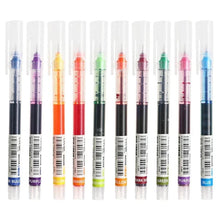 Load image into Gallery viewer, 10Pcs/set High Quality Needle Type Gel Pens Straight Liquid Ballpoint Pen Kawaii Stationery School Office Supplies Writing