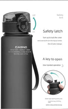 Load image into Gallery viewer, Casino Frosted Sports Water Bottle Plastic Portable Bottle With Lid For Men And Women