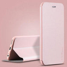 Load image into Gallery viewer, Ultra Thin Slim Case For iPhone 13 12 Case 6S 7 8 Plus X XR XS Max Flip Leather Cover For iPhone 12 11 Pro Max Case Leather Extra Slim Phone Case With Stand Function