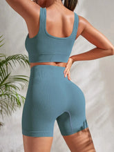 Load image into Gallery viewer, Women's Seamless Ribbed Yoga Set