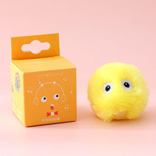 Load image into Gallery viewer, Smart Fluffy Plush Cat Ball Toys Interactive Chirping Balls Cat Kicker Toys 3 Lifelike Sounds Fun Kitty Kitten Toys Interactive Electric Cat Ball with Sound