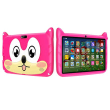 Load image into Gallery viewer, BDF 7 Inch Kid Tablet Android 13, 4GB RAM 64GB ROM,1TB Expand,5G WiFi,4000MAH Battery,Dual Camera, Children's Gift Kids Software