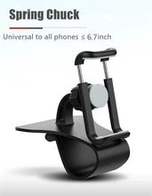 Load image into Gallery viewer, 360 Rotatable Car Phone Holder Universal Cell Phone Stands Car Rack Dashboard Support for Auto Grip Mobile Phone Fixed Bracket