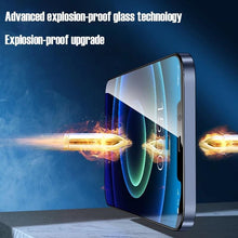 Load image into Gallery viewer, 9999D Full Cover Tempered Glass For IPhone 11 12 13 Pro Max X XS Max XR Screen Protector On IPhone 12 Mini Protective Film Edge To Edge Full Coverage And 9H Hardness Anti-Scratch Shockproof Protection Screen Cover Shield