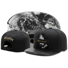 Load image into Gallery viewer, Classic Snapback Hat – Flat Bill Adjustable Baseball Cap