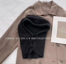 Load image into Gallery viewer, Knitted Hooded Cap Winter Balaclava