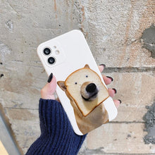 Load image into Gallery viewer, Cute and Funny Puppy Phone Case For iPhone 13 14 11 12 Pro Max XS XR 7 8 Plus Creative Shockproof Soft Silicone Phone Cover Flexible Silicone Dog Pattern Cute Phone Case