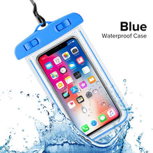 Load image into Gallery viewer, Universal Waterproof Phone Case For iPhone 13 12 11 Pro Max XS Water Proof Phone Bag Cover IP68 Phone Pouch Protector Photos Calls Comfortable Touch Operation Compatible with iPhone