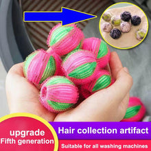 Load image into Gallery viewer, Pet Hair Remover Cat Dog Fur Lint Remover Hair Catcher Reusable Clothes Filter Ball Clean Laundry Ball Washing Machine Accessory Reusable Lint Remover Balls Laundry Filter Net and Various Laundry Washer Balls