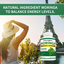Load image into Gallery viewer, Moringa extract is rich in vitamins, minerals, and natural antioxidants, supporting balanced blood pressure and heart health