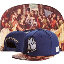 Load image into Gallery viewer, Classic Snapback Hat – Flat Bill Adjustable Baseball Cap