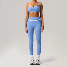 Load image into Gallery viewer, 🖤 Seamless Yoga Set – High Waist, Hip-Lifting