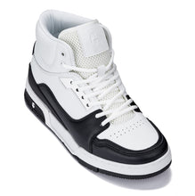 Load image into Gallery viewer, CALTO - S4752 - 3 Inches Taller (White/Black) - High Top Sneakers