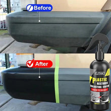 Load image into Gallery viewer, Mandotos Car Plastic Restorer Back to Black Gloss Renovator 50g For Plastic Leather Auto Care