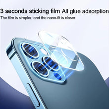 Load image into Gallery viewer, 4Pcs Full Cover Protective Glass for Iphone 11 12 13 Pro XS Max Camera Protector for Iphone X 11pro Max 12 13 Mini 14 Pro Max Camera Lens Protector for iPhone