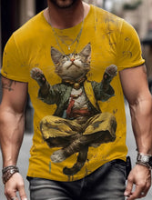 Load image into Gallery viewer, 🦁 3D Animal Print Funny T-Shirt – Bold Summer Streetwear
