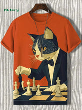 Load image into Gallery viewer, 🐱 3D Travel Cat Print T-Shirt – Playful Summer Streetwear
