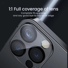 Load image into Gallery viewer, 3Pcs Camera Lens Glass for IPhone 13 14 Pro Max 11 12 Pro Protective Glass Camera Lens Protector for IPhone 13 14 Glass Camera Lens Protector Compatible for iPhone