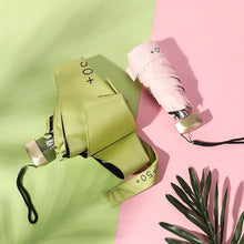 Load image into Gallery viewer, 1Pc 55% Off Mini Sun Umbrella Pocket Rain Umbrella Vinyl Folding UV Ultraviolet Protection Sun Shade Pocket Parasol Capsule