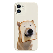 Load image into Gallery viewer, Cute and Funny Puppy Phone Case For iPhone 13 14 11 12 Pro Max XS XR 7 8 Plus Creative Shockproof Soft Silicone Phone Cover Flexible Silicone Dog Pattern Cute Phone Case