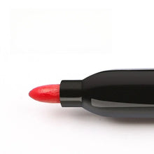 Load image into Gallery viewer, 6PCs/Set Permanent Marker Pen Fine Point Waterproof Markers Thin Nib Crude Nib Black Blue Red Ink 1.5mm Fine Color Marker Pens