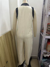 Load image into Gallery viewer, Women's Linen-Style Sleeveless Jumpsuit