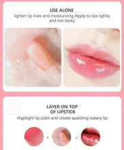 Load image into Gallery viewer, Moisturizing Lip Balm Oil - Plumping Exfoliating Lip Gloss