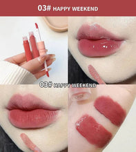 Load image into Gallery viewer, Double End Lip Glaze Full Gloss Mirror And Matte Velvet Long Term Color And Moisture Lip Gloss Anti Stain Cosmetic Lip Glaze