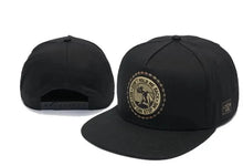 Load image into Gallery viewer, Skull Hand Snapback Hat – Flat Bill Adjustable Baseball Cap