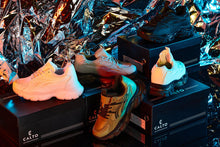 Load image into Gallery viewer, CALTO - S5283 - 2.6 Inches Taller (Beige/Translucent Onyx Sole) - Chunky Sole Sporty Sneakers
