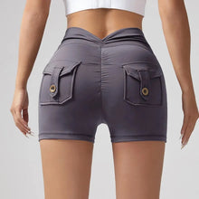 Load image into Gallery viewer, 🍑 Wrinkled High-Waist Pocket Leggings for Women